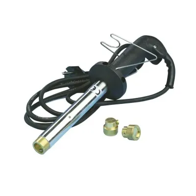 Bovivet brand professional horn burning tool with two different tip options.