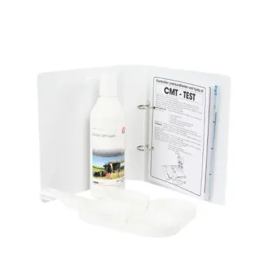 Rapid test kit used for diagnosing milk mastitis.