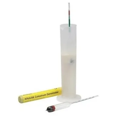 Colostrum Densimeter (Density Meter + Plastic Measuring Cup)