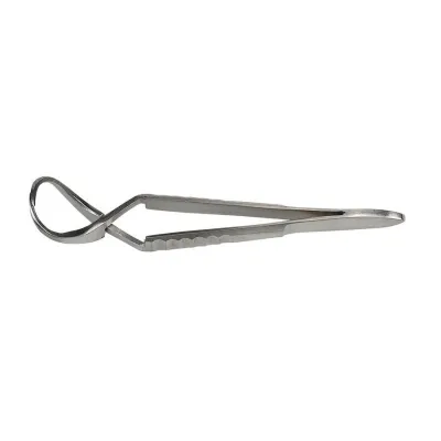 9 cm Jones model drape forceps used for securing surgical drapes.
