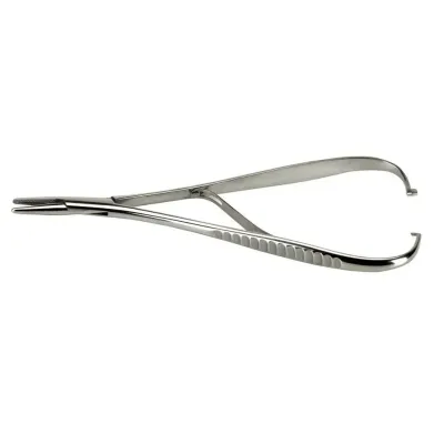 A professional surgical needle holder designed for holding suture needles and surgical instruments.