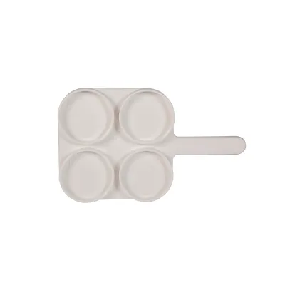 Economical white mastitis test disc, subclinical mastitis diagnostic plate.