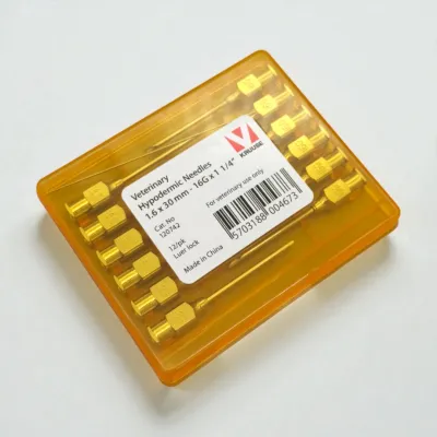 1.6x30 mm Baytarlıq Şprisi İynəsi, 12 ədədlik Paket