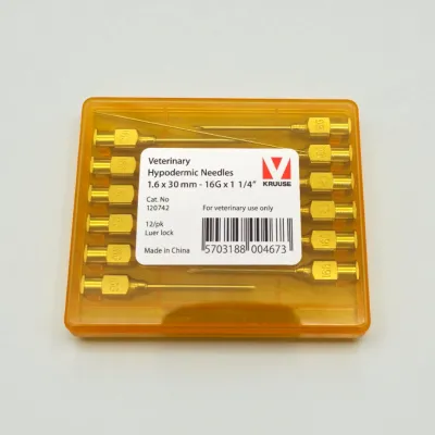 Enjektör İğnesi 1,6 x 30 mm ( 12 Ad ) Metal Başlıklı KRUUSE satın al