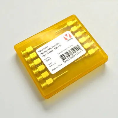 Syringe Needle (15Gx5/8) 1.8 x 15 mm (12 Pieces)