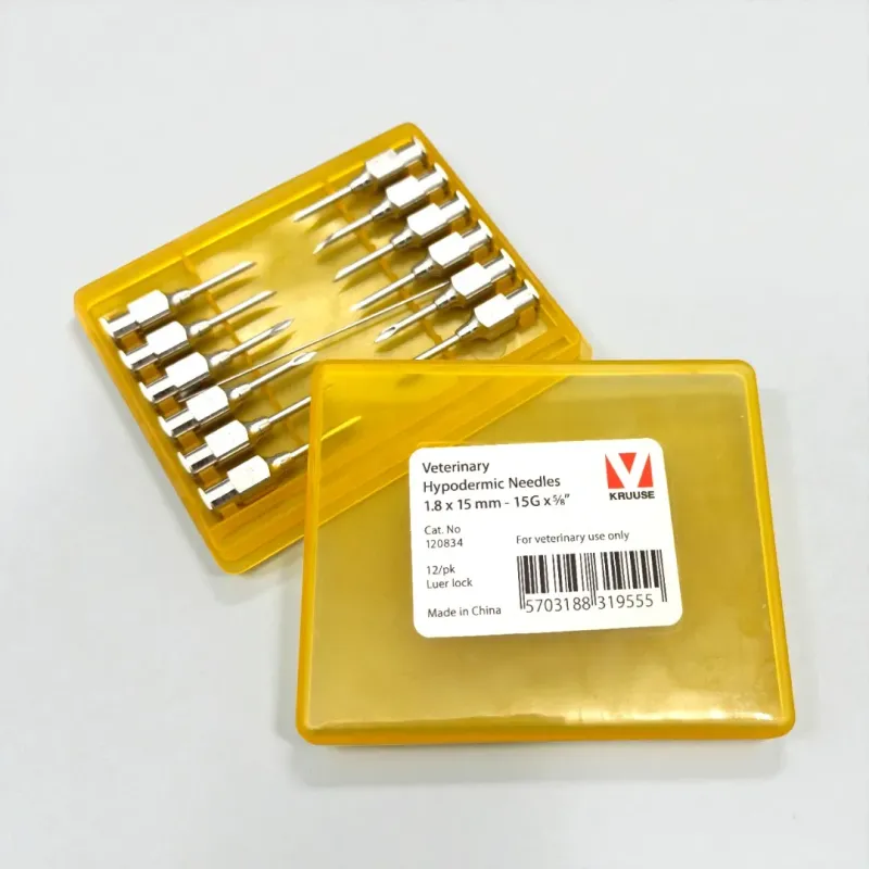 Syringe Needle (15Gx5/8) 18 x 15 mm (12 Pieces)