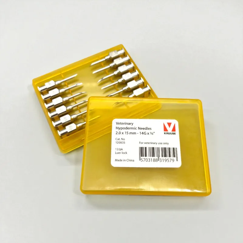 Enjektör İğnesi (14Gx5/8) 2.0 x 15 mm (12 Adet)