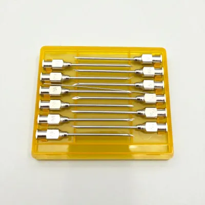 Baytarlıq dərəcəli paslanmayan polad iynə 1.6x40 mm