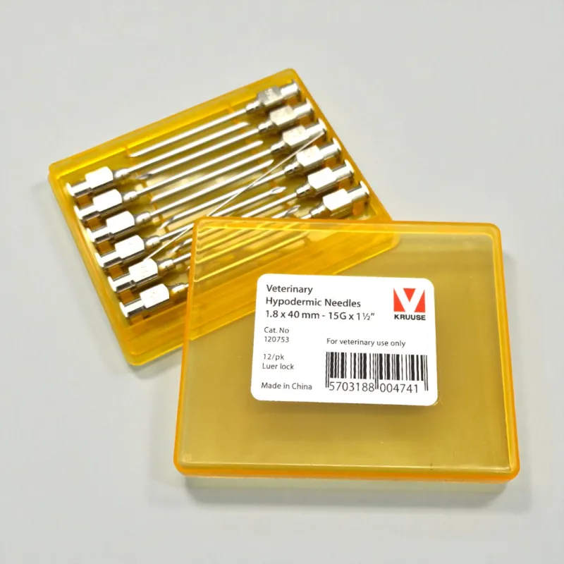 Enjektör İğnesi 1,8 x 40 mm ( 12 Ad )