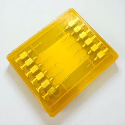 Stainless Steel Animal Vaccination Needles, 12 Pieces
