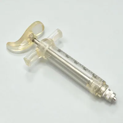 10 ml Şəffaf Mika Baytarlıq Şprisi