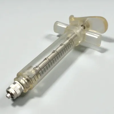  Veteriner Tipi 10 ml Şeffaf Mika Şırınga