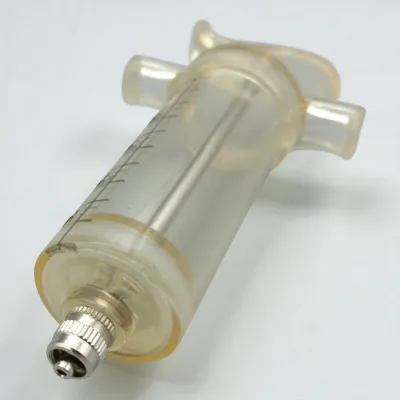 Transparent Mica Animal Syringe 50 cc