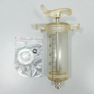  Tekrar Kullanılabilir Mika Enjektör 50 ml