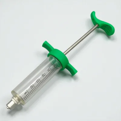 30 ml Clear Mica Veterinary Syringe