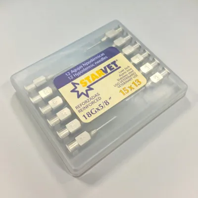 1513 mm-lik təkrar istifadə edilə bilən şpris iynələri (12 ədədlik paket)