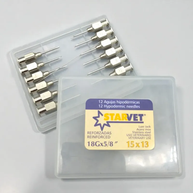 Syringe Needle 15 x 13 (12 Pieces)