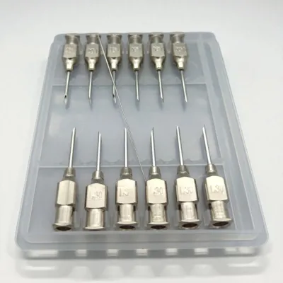  Pirinç Başlı Enjektör İğne Ucu 15x13 mm 12li
