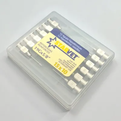 Pirinç Başlıqlı Şpris İynə Ucu 15x10 mm 12 ədədlik paket