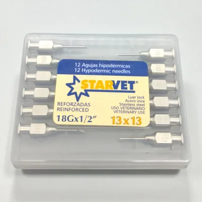  13x13 mm Veteriner Enjektör İğnesi 12 Adet