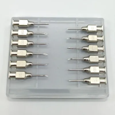  Pirinç Başlı Enjektör İğne Ucu 13x13 mm 12li