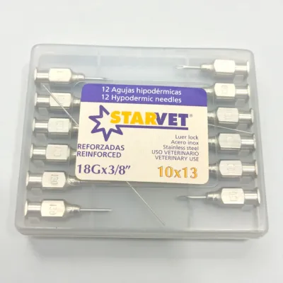 10x13 mm Baytarlıq Şprisi İynələri, 12 Ədəd