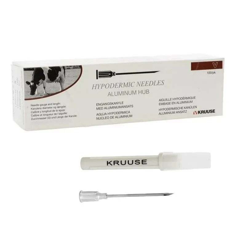 Injector Needle (16Gx1½) 1.6x38 mm Aluminum Hub (100 Pieces)