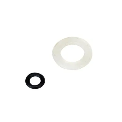 Compatible replacement sealing gasket for 10 ml mica syringes.