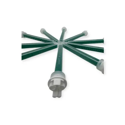 Farm nail hygiene nail glue mixer tip 10-piece plastic mixing part set