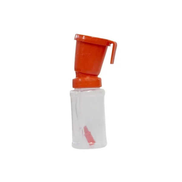 Pre-milking foam teat dipping cup
