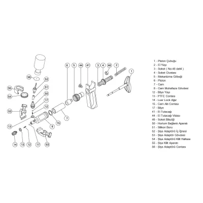 Otomatik Enjektör 1 ml Şişe Adaptörlü Model 187.1 Otomatik Enjektörler SOCOREX satın al