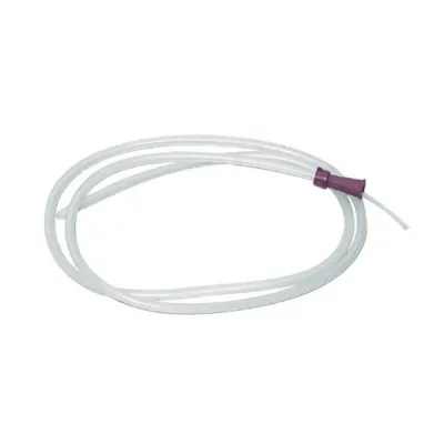 A standard 8x1400 mm professional urinary catheter, safely used in veterinary examinations of stallions.