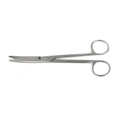 16 cm Pointed Curved Scissors for Veterinary Surgical Procedures