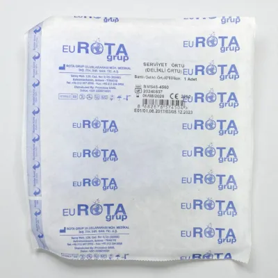 Steril Cerrahi Delikli Serviyet Örtüsü 45*60 CM (35 GR SMS Kumaş Delik Çapı 6 CM) Serviyet Bezi ve Absorbent VetExtra satın al