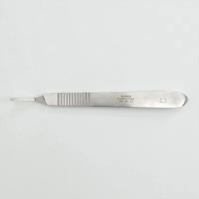 Stainless steel scalpel handle No. 3 Eco clinical surgical scalpel holder