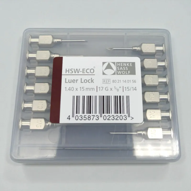 Eco Syringe Needle 1.4 x 15 mm (12 Pieces)