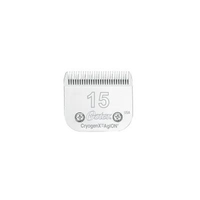 Size 15 blades for Oster Golden A5 series professional shaver.