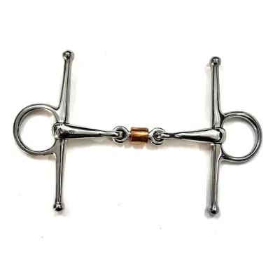Copper Ball Bearing Training Bit for Horses