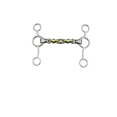 Made of stainless steel, this durable bean-shaped gem is ideal for horse oral health and gem sensitivity.