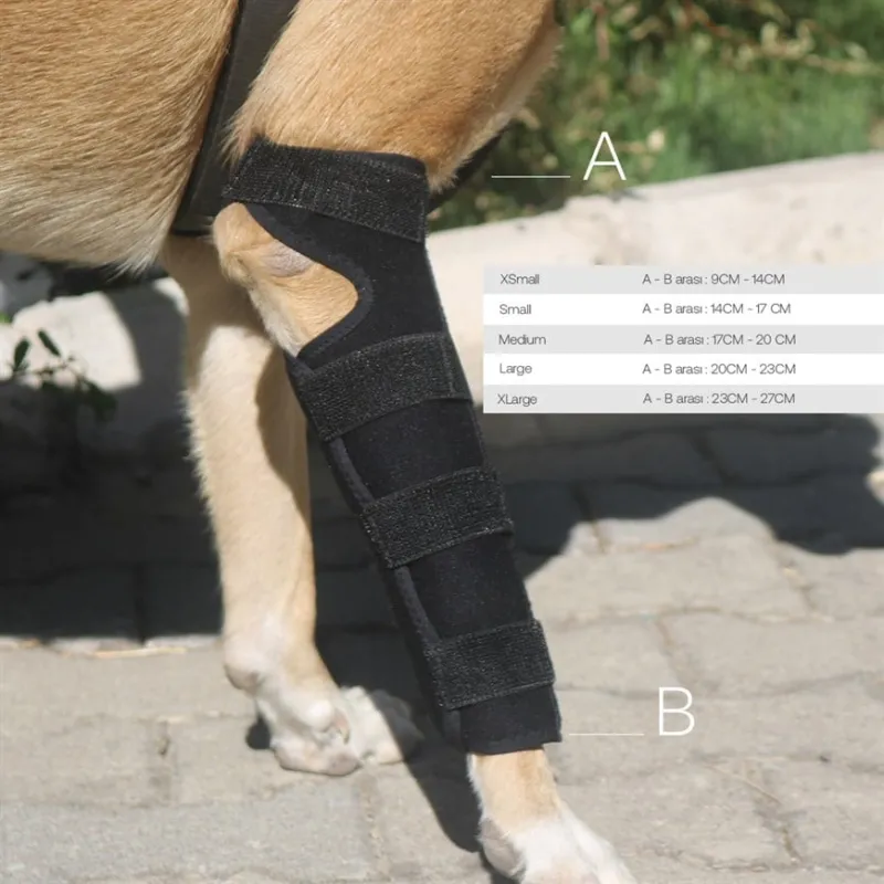 Long Elbow Brace with Boning Support for the Foreleg - XLarge