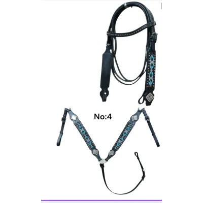 Dəri Baş Geyimləri, Yüyən və Döş Nişanı Dəsti (Qərb) – Farmena