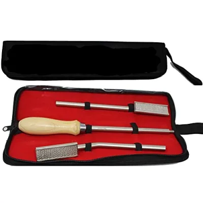 Tooth file for horse teeth care and filing.