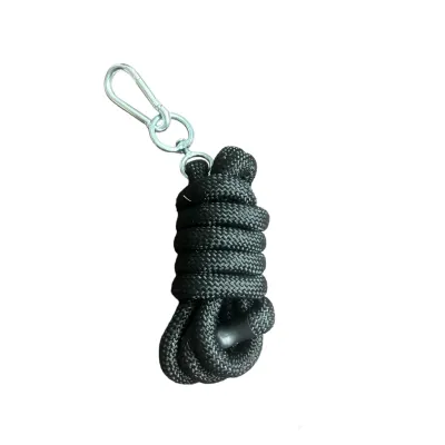 Used to replace worn-out rope sections of halter and bridle systems; durable, externally sourced rope.