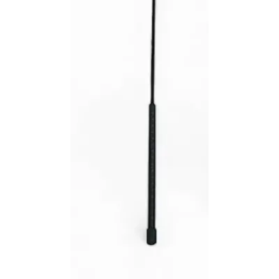 Atın eğitiminde yönlendirme komutlarını uygulamak için kullanılan, uzun boylu ve hafif eğitim kırbacı.