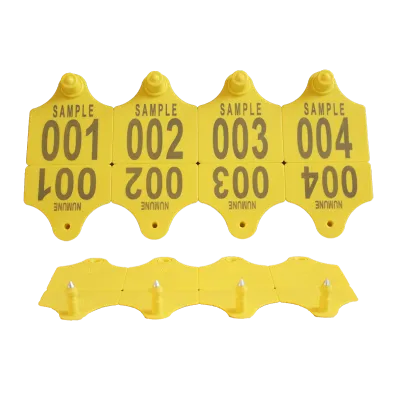 Metal uclu mal-qara qulaq etiketi – Farmena