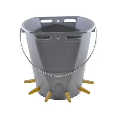 Goat and lamb feeding bucket system