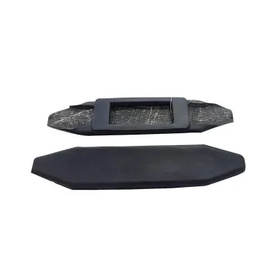 Protective rubber tires prevent water trough chains from harming animals.
