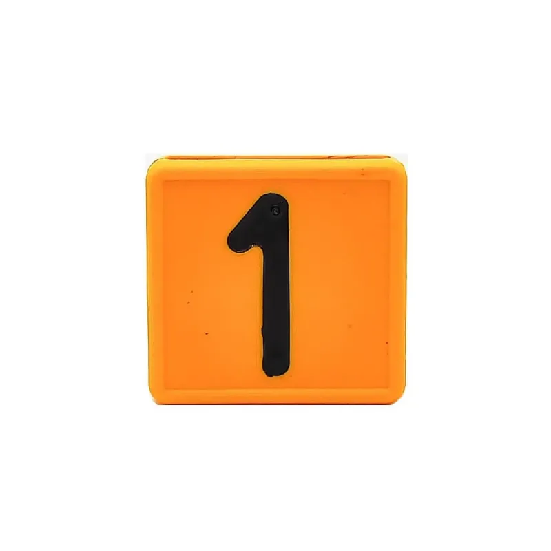 Number 1 Animal Numbering Collar Numbering Tag