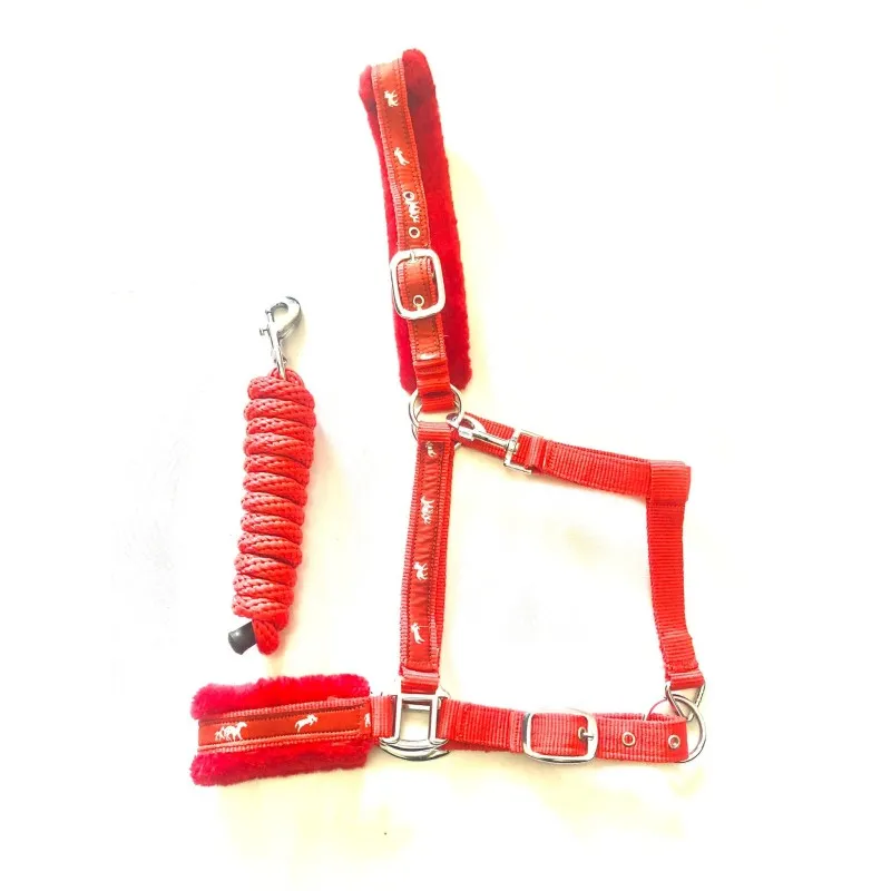 Peluşlu Yedek  İpli Yular Set