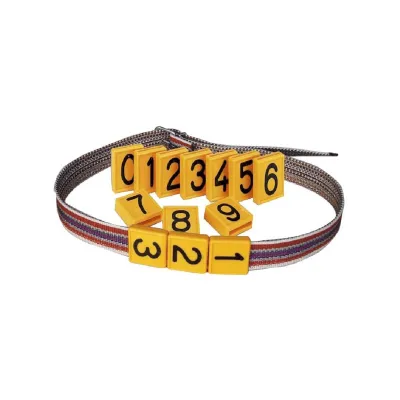 7 Numara Hayvan Numaralandırma Boyun Askı Numaratörü Büyükbaş işaretleme malzemeleri Farmena satın al